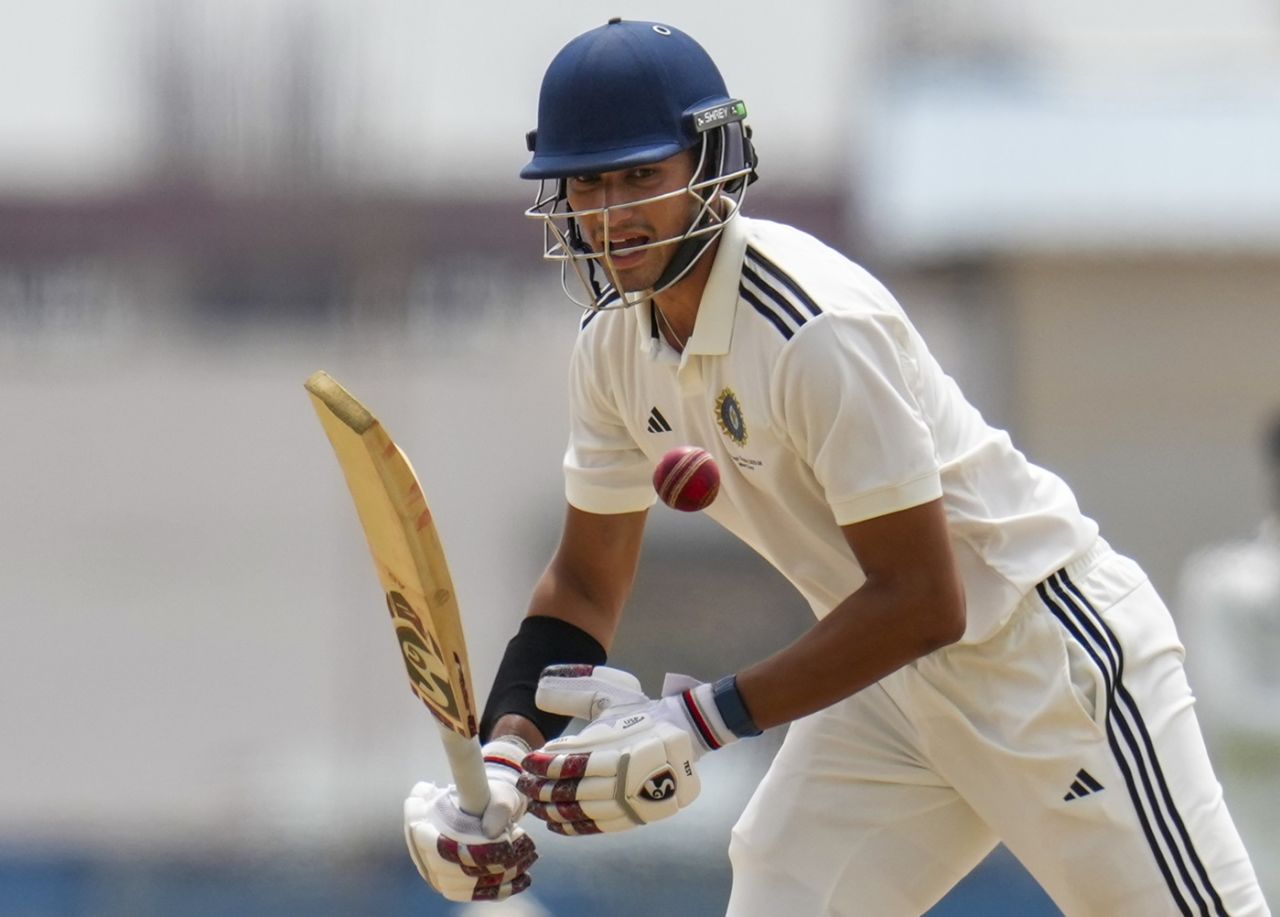 Aarya Desai in action in the Duleep Trophy, Central Zone vs West Zone, Duleep Trophy semi-final, 4th day, Bengaluru, September 7, 2025