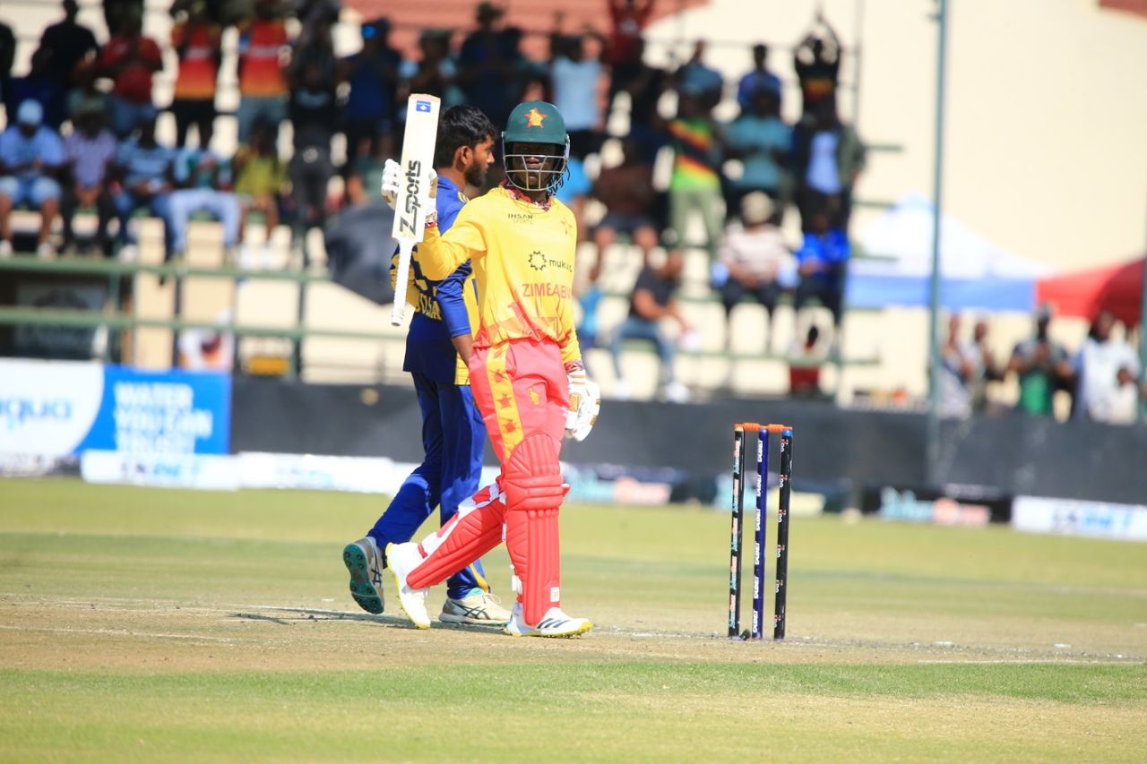 Tadiwanashe Marumani scored a steady half-century, Zimbabwe vs Sri Lanka, 3rd T20I, Harare, September 9, 2025