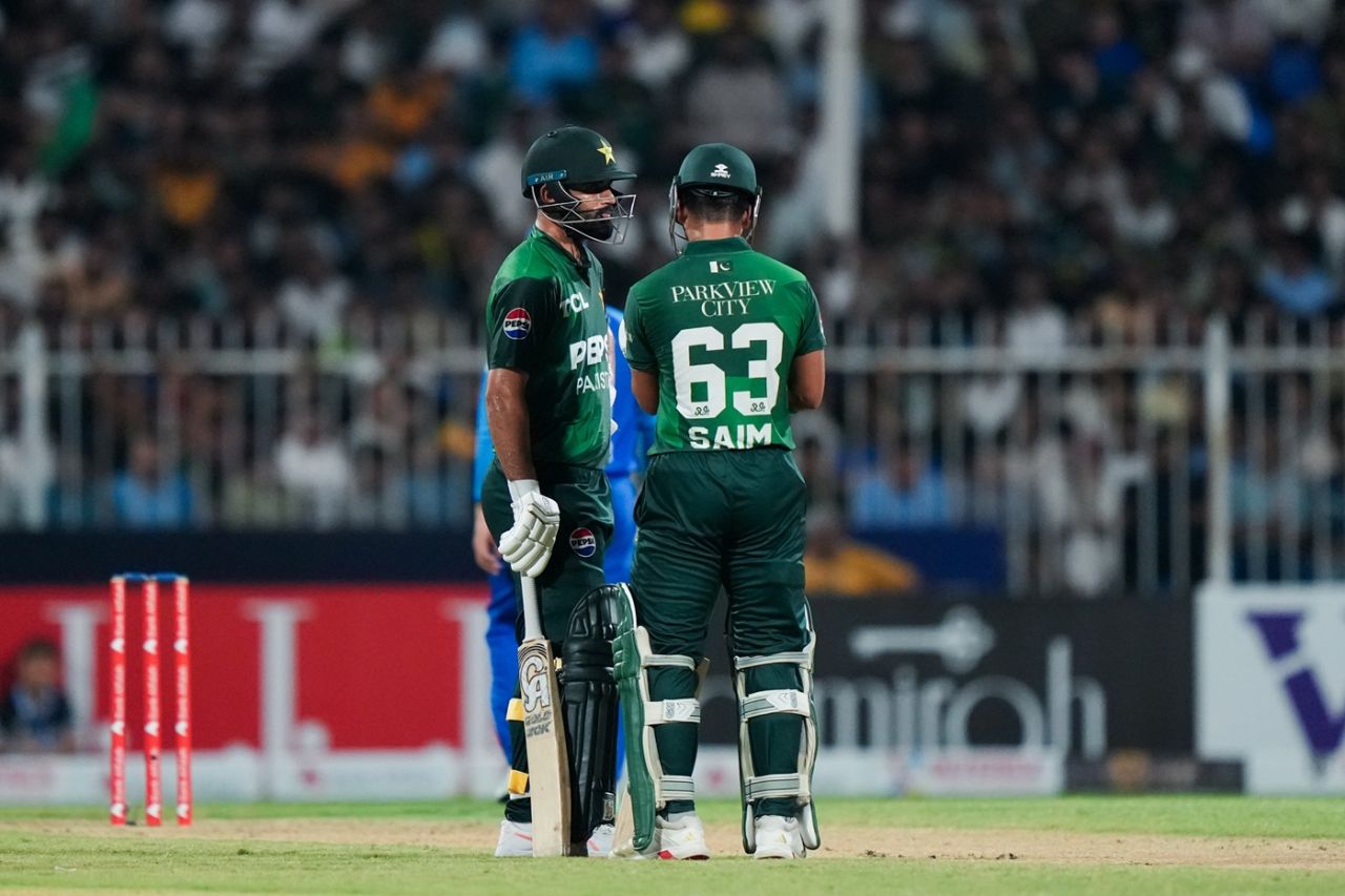 Fakhar Zaman and Saim Ayub's 49-run stand was Pakistan's best, Afghanistan vs Pakistan, final, UAE T20I tri-series, Sharjah, September 7, 2025