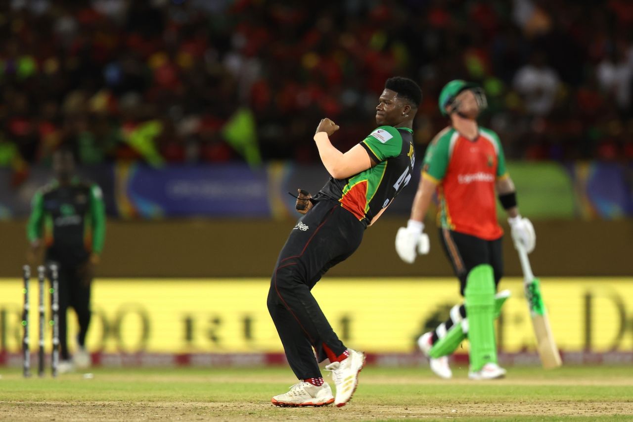 Ashmead Nedd got rid of Ben McDermott, Guyana Amazon Warriors vs St Kitts and Nevis Patriots, CPL 2025, Providence, September 7, 2025