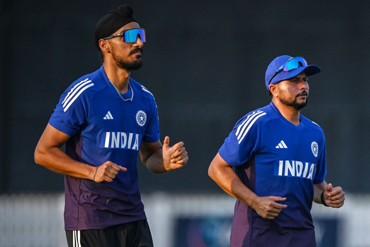 Arshdeep Singh and Kuldeep Yadav train before the Asia Cup, Asia Cup 2025, Dubai, September 8, 2025