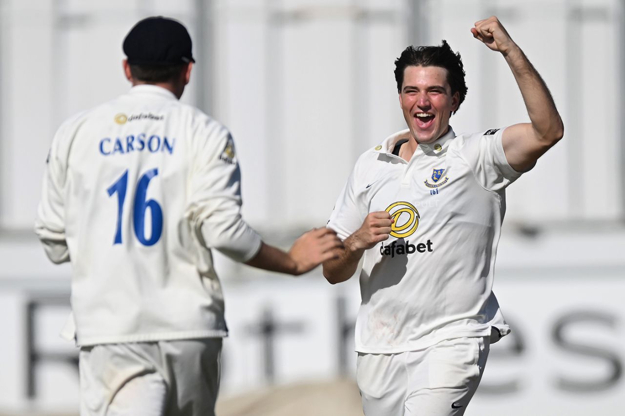 James Coles helped trigger a Hampshire collapse, Sussex vs Hampshire, County Championship, Hove, September 9, 2025
