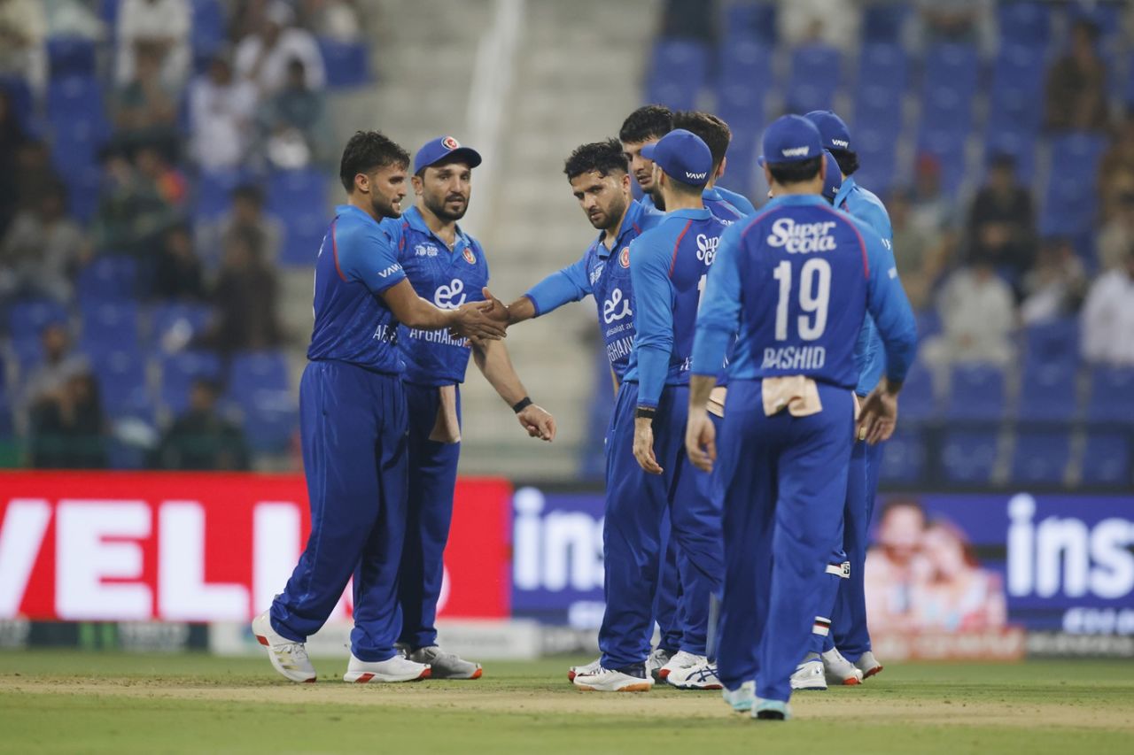 Fazalhaq Farooqi struck second ball, Afghanistan vs Hong Kong, Men's T20 Asia Cup, Abu Dhabi, September 09, 2025