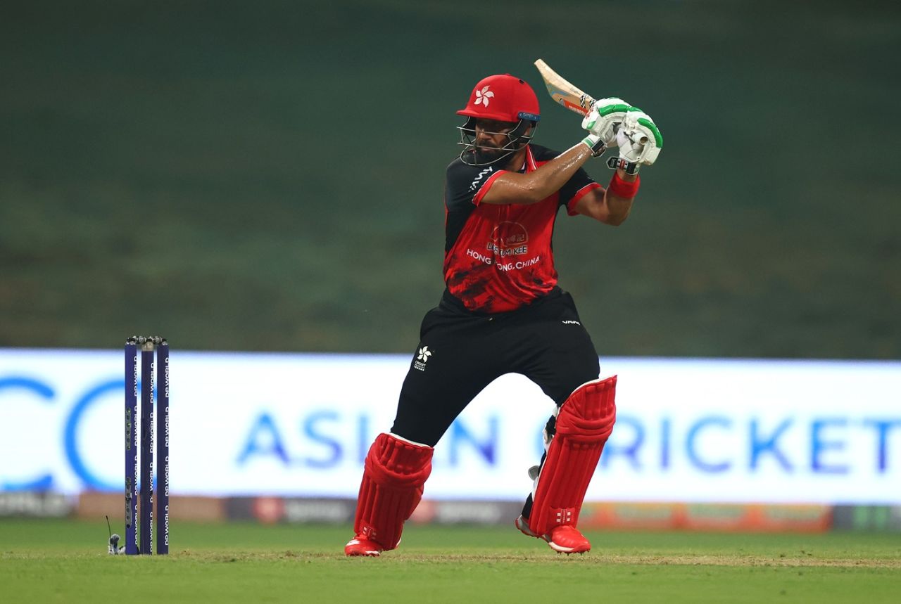 Babar Hayat scored a fighting 39, Afghanistan vs Hong Kong, Men's T20 Asia Cup, Abu Dhabi, September 09, 2025