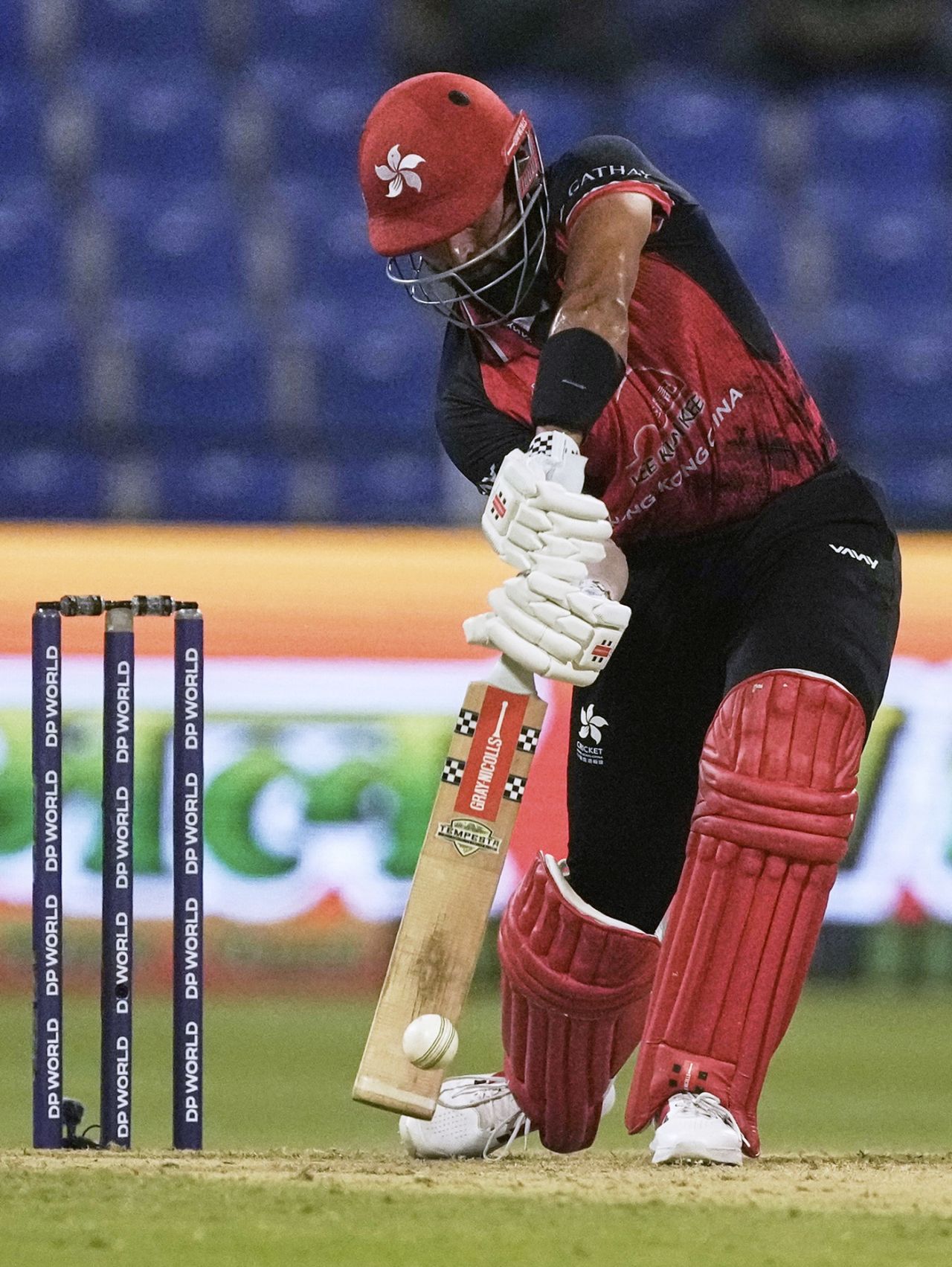 Nizakat Khan helped Hong Kong repair their innings , Bangladesh vs Hong Hong, Men's T20 Asia Cup, Abu Dhabi, September 11, 2025