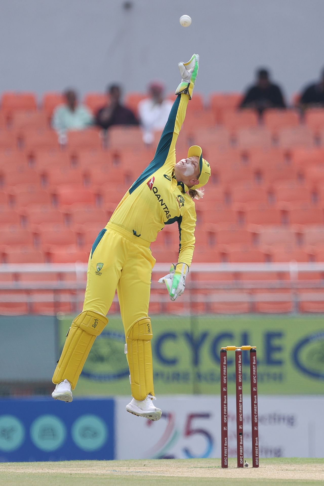 Alyssa Healy gives it her all, India vs Australia, 1st women's ODI, New Chandigarh, September 14, 2025