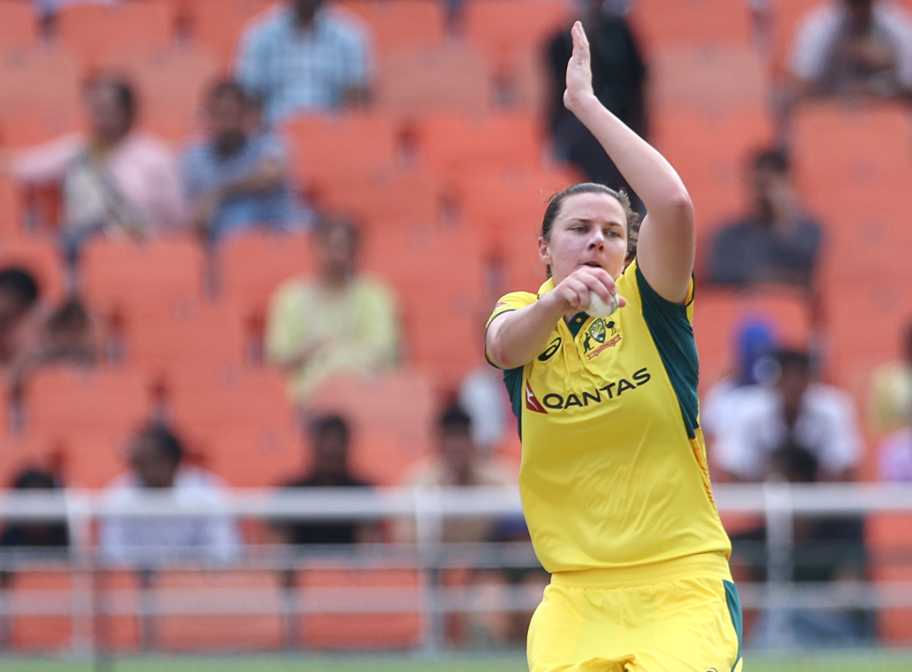 Tahlia McGrath bowled four overs at the death, India vs Australia, 1st women's ODI, New Chandigarh, September 14, 2025
