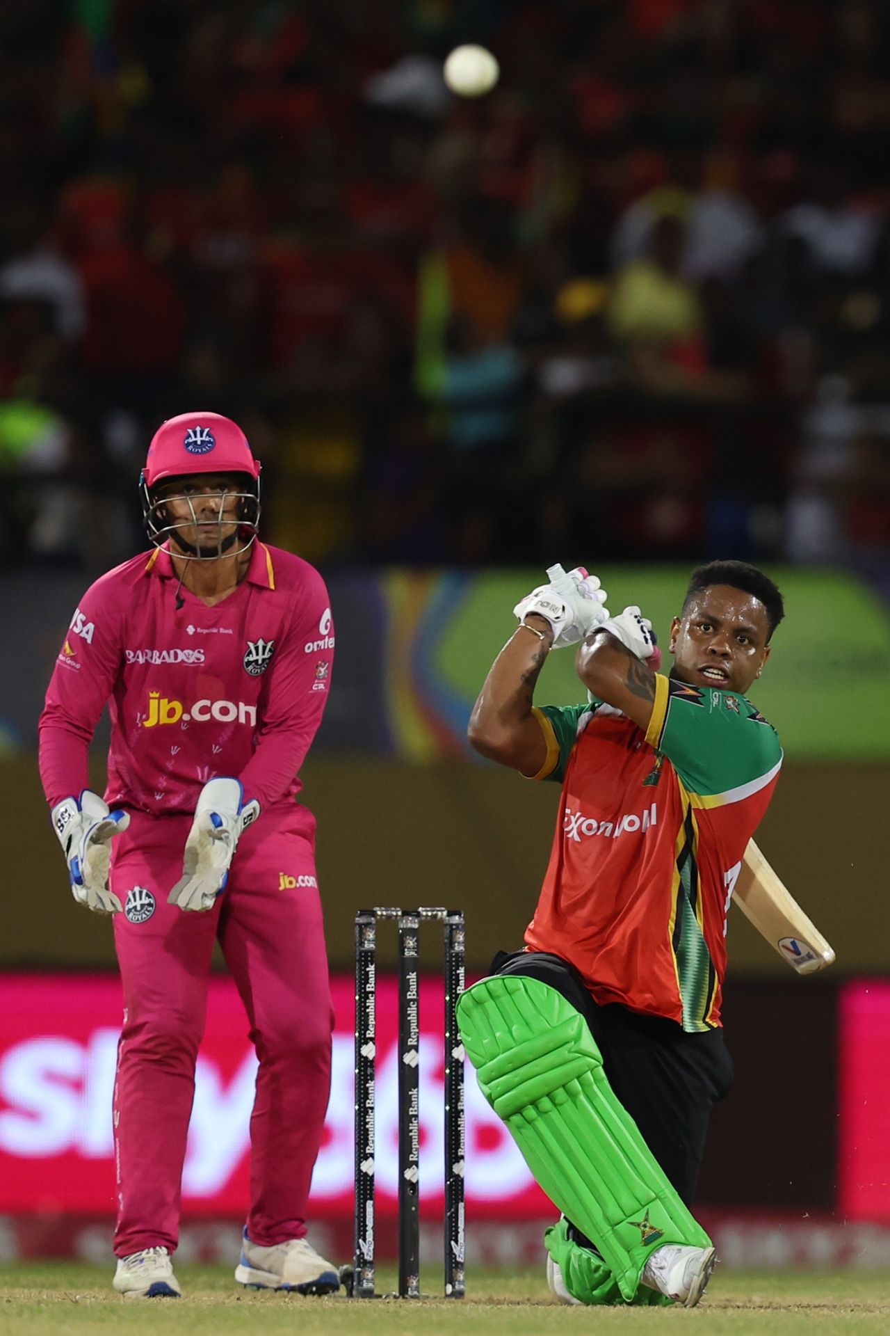Shimron Hetmyer hit 68 off 39 balls, Guyana Amazon Warriors vs Barbados Royals, CPL 2025, Providence, September 14, 2025