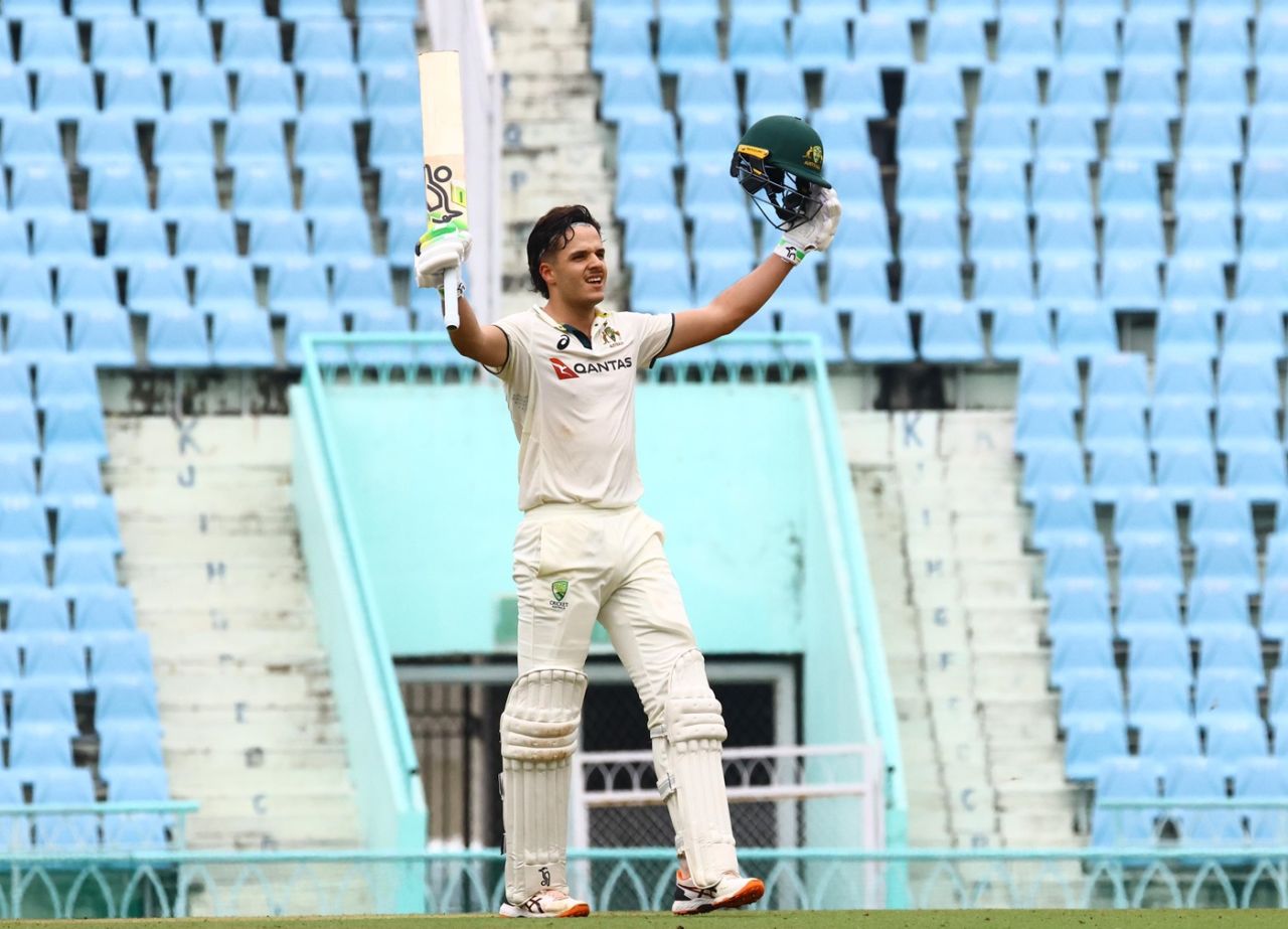 Sam Konstas raced from 50 to 100 in just 36 balls, India A vs Australia A, 1st unofficial Test, Lucknow, Day 1, September 16, 2025
