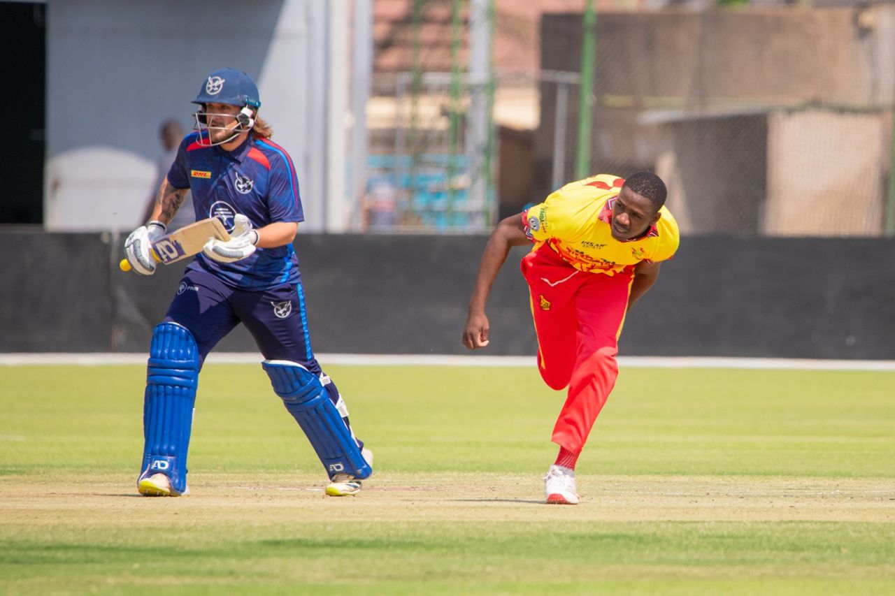 Namibia had six double-digit overs in their innings, Zimbabwe vs Namibia, 2nd T20I, Bulawayo, September 16, 2025
