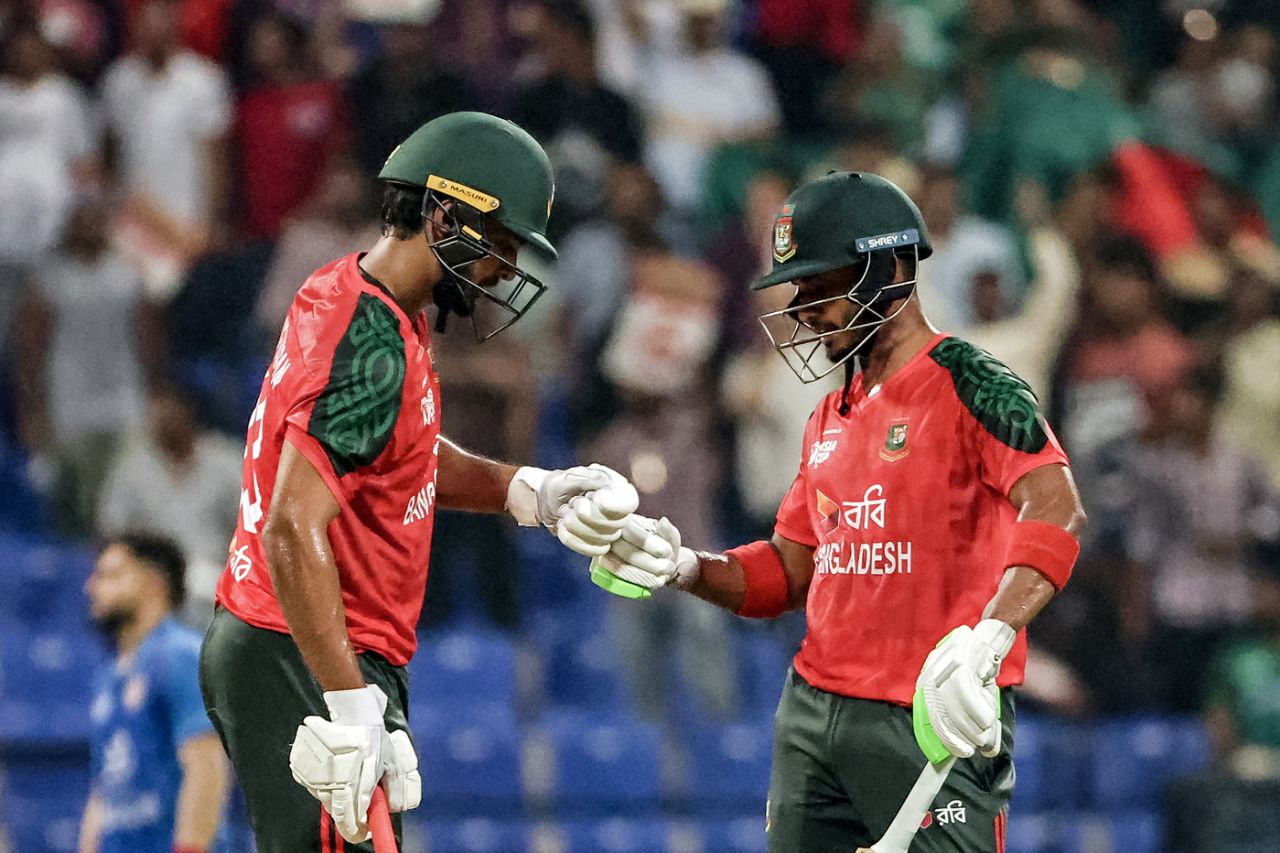 Saif Hassan and Tanzid Hasan gave Bangladesh a rapid start, Bangladesh vs Afghanistan, Men's T20 Asia Cup, Abu Dhabi, September 16, 2025
