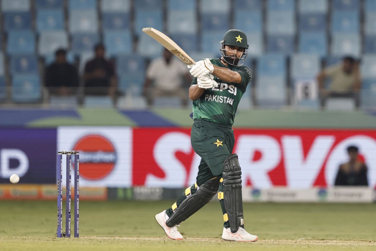 Fakhar Zaman was the aggressor in the powerplay, UAE vs Pakistan, Men's T20 Asia Cup, Dubai, September 17, 2025