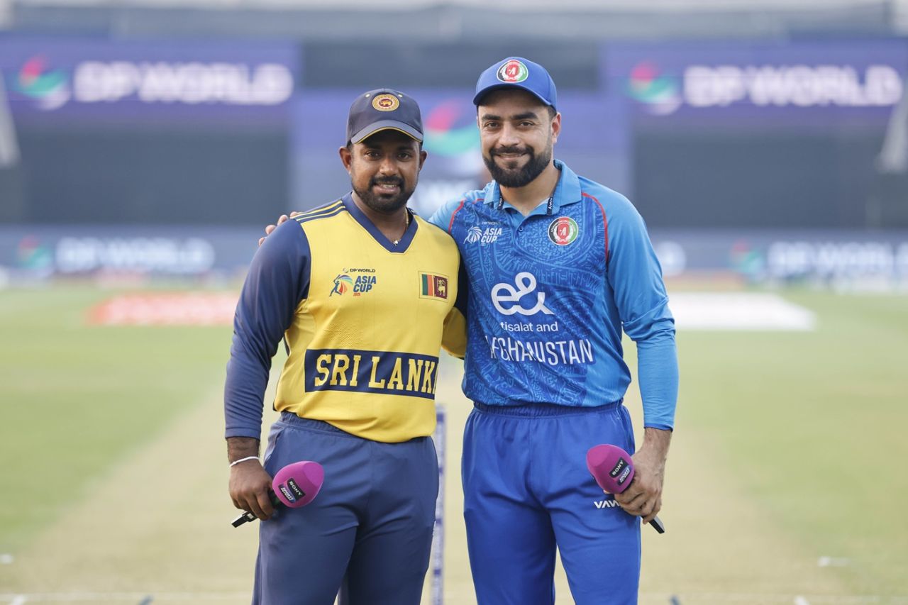 Rashid Khan opted to bat against Charith Asalanka's side, Afghanistan vs Sri Lanka, Men's T20 Asia Cup, Abu Dhabi, September 18, 2025