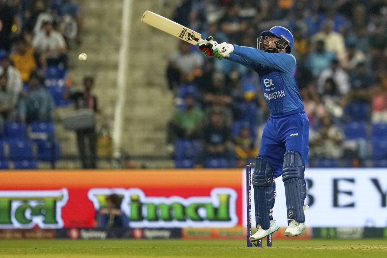 Rashid Khan scored 24 from the lower order, Afghanistan vs Sri Lanka, Men's T20 Asia Cup, Abu Dhabi, September 18, 2025