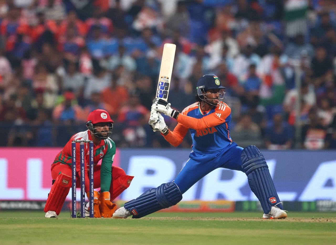 Tilak Varma played a number of adventurous shots, India vs Oman, Asia Cup, Dubai, September 19, 2025