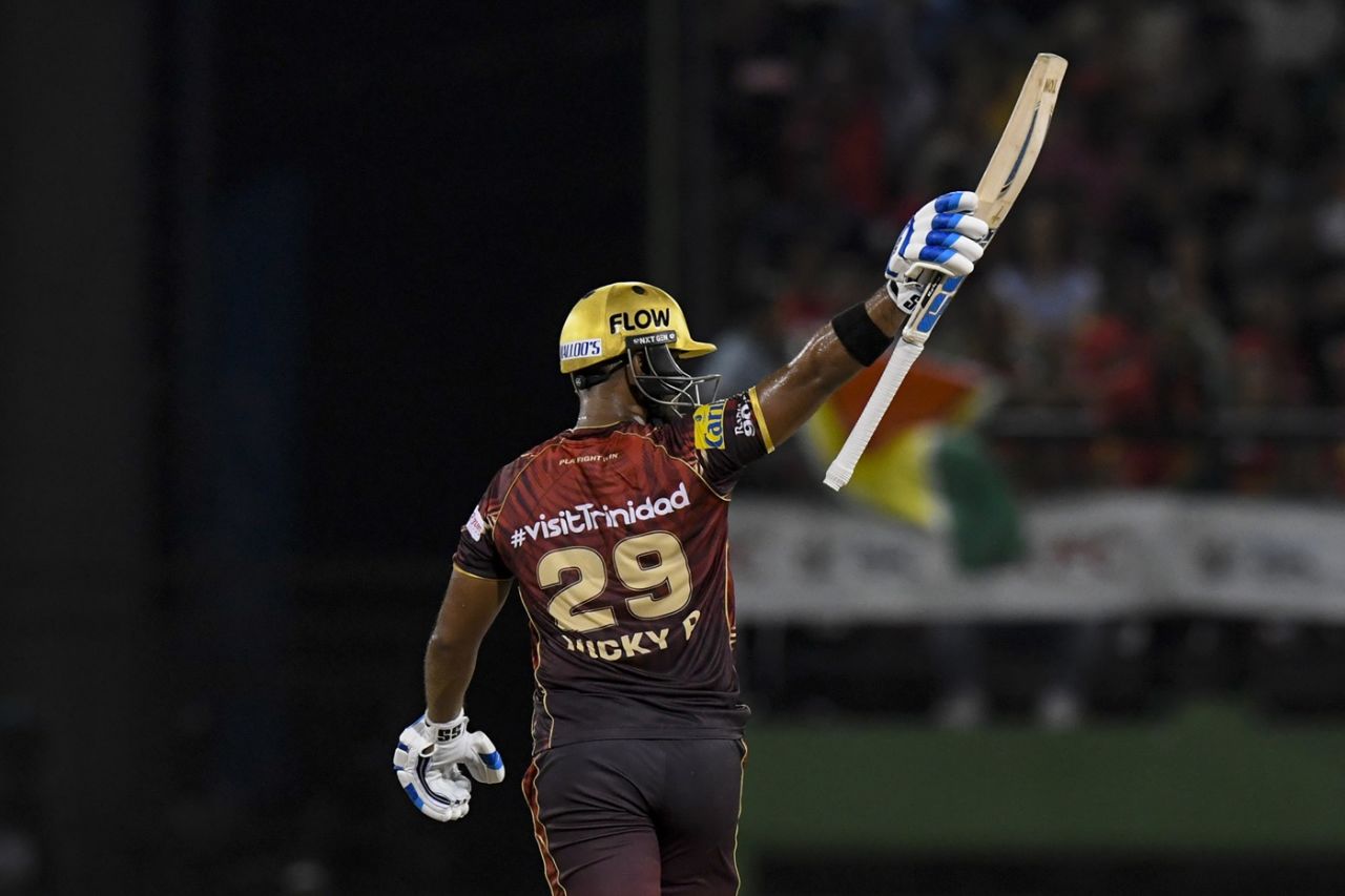 Nicholas Pooran hit 50 off 32 balls, St Lucia Kings vs Trinbago Knight Riders, CPL 2025, Qualifier 2, Providence, September 19, 2025