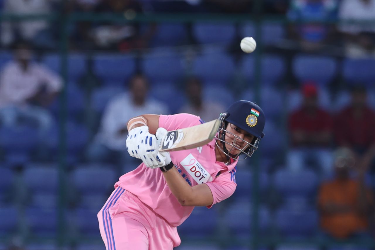 Smriti Mandhana blitzed away in India's innings, India vs Australia, 3rd women's ODI, Delhi, September 20, 2025