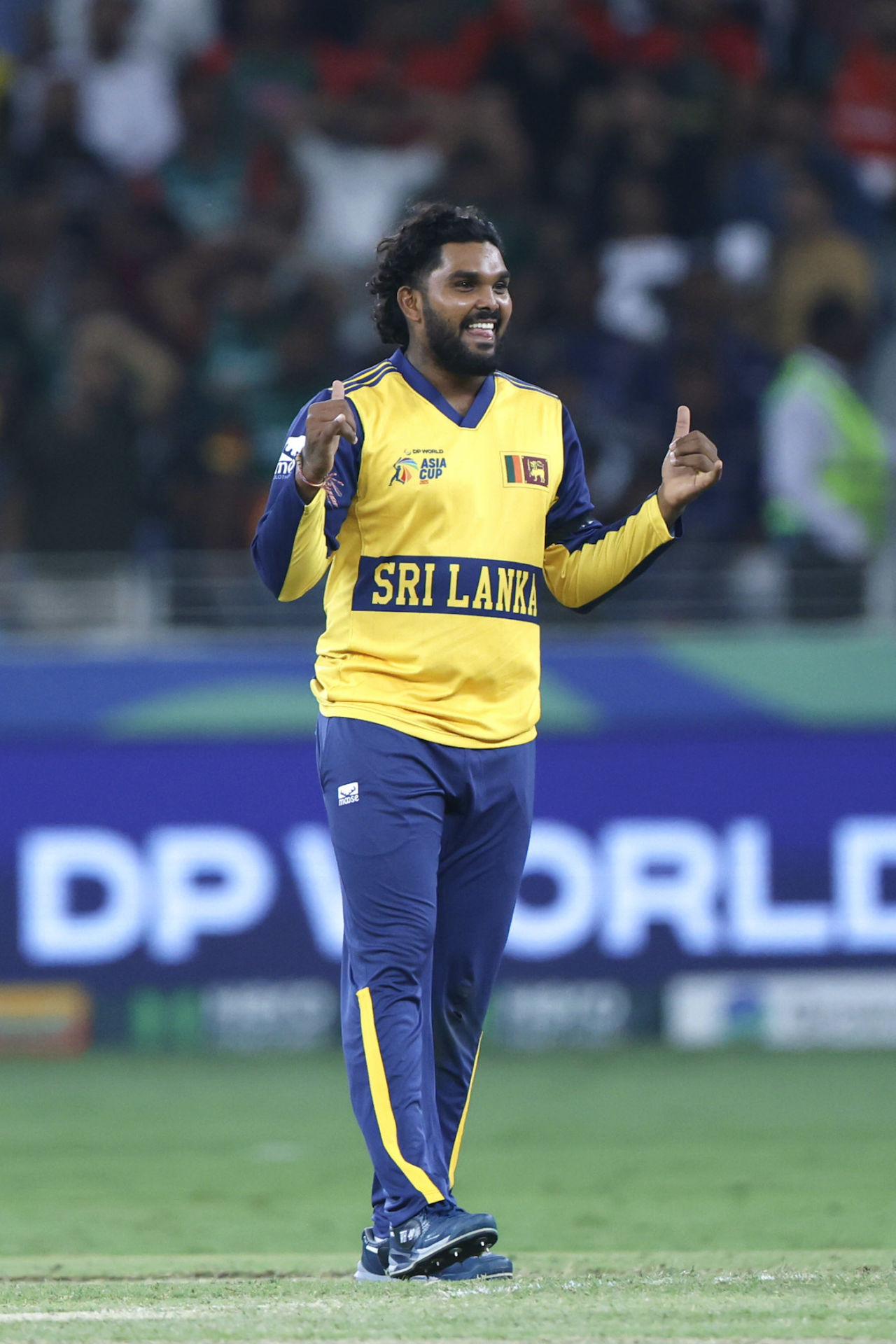 Wanindu Hasaranga was Sri Lanka's best bowler on show, Bangladesh vs Sri Lanka, Super Fours, Asia Cup, Dubai, September 20, 2025