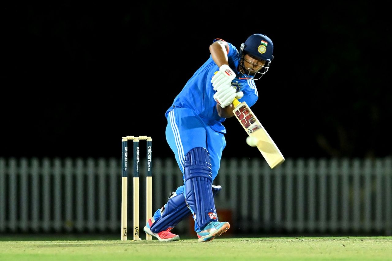 Vaibhav Suryavanshi got off to a quick start, Australia vs India, 1st Under-19 one-day match, Brisbane, September 21, 2025