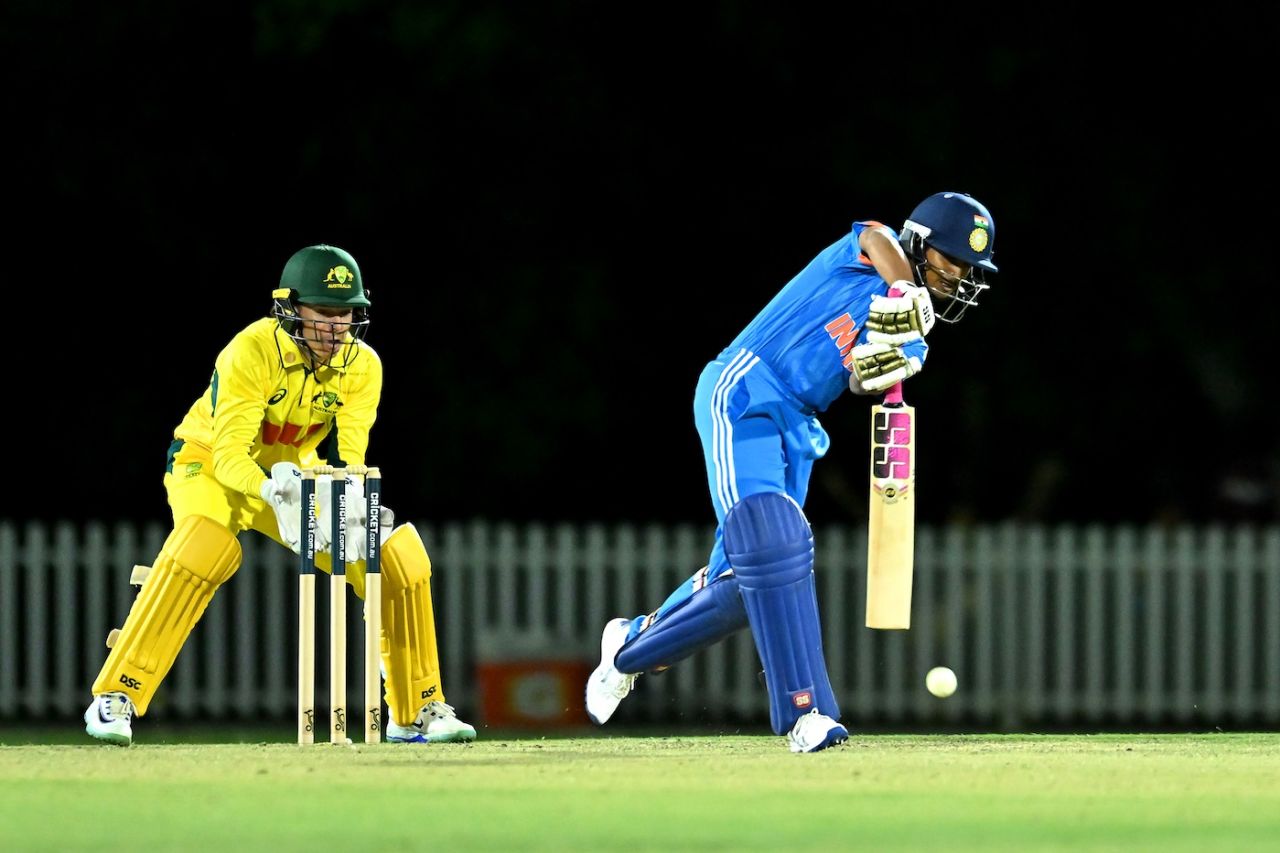Abhigyan Kundu went at over a-run-a-ball, Australia vs India, 1st Under-19 one-day match, Brisbane, September 21, 2025