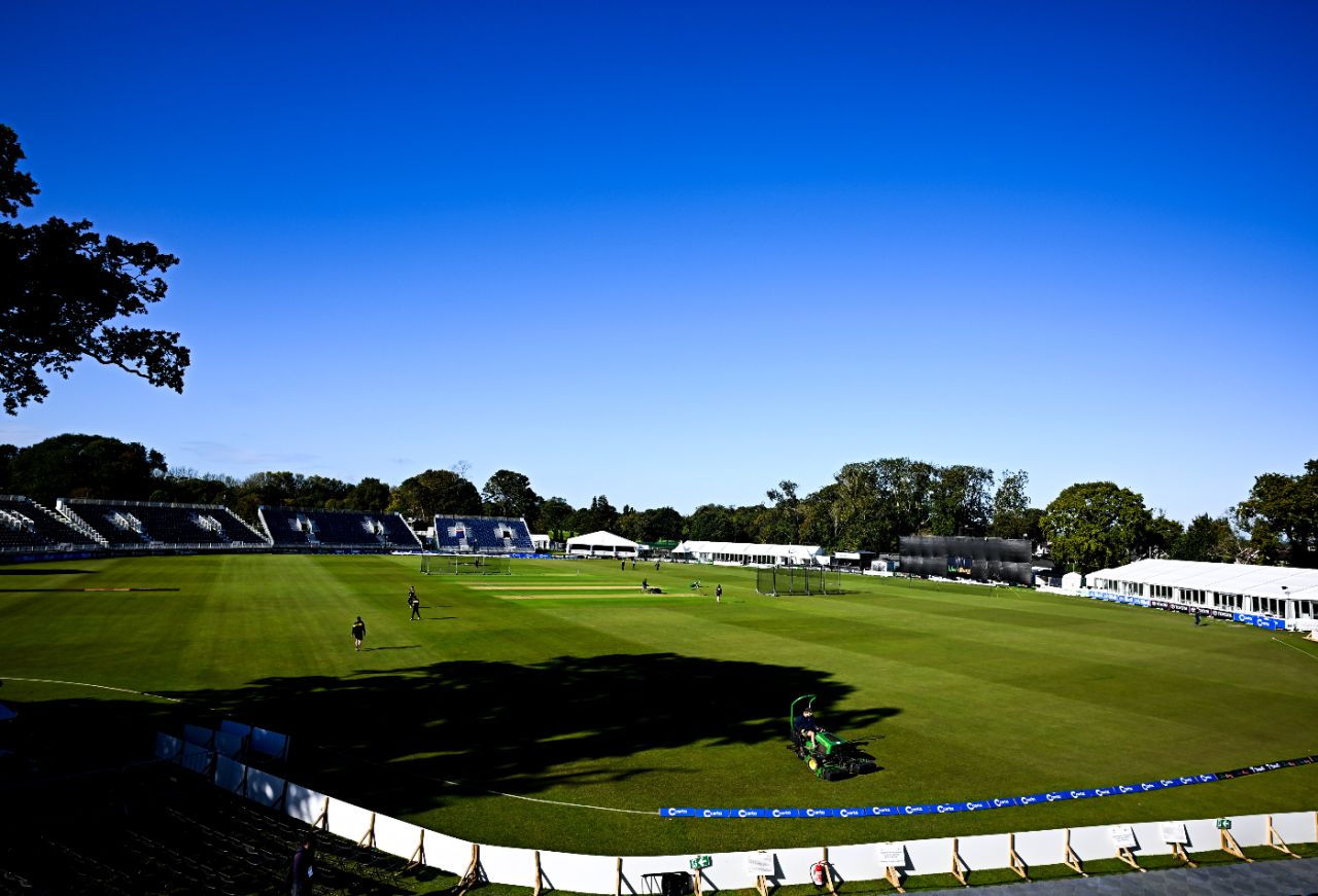 The sun reappeared for the third T20I at Malahide, Ireland vs England. third T20I, Malahide, September 21, 2025