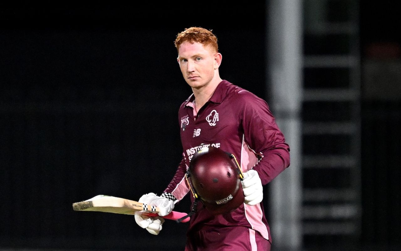 Hugh Weibgen's 85-ball century stunned Western Australia, Queensland vs Western Australia, One-Day Cup, Allan Border Field, Brisbane, September 21, 2025