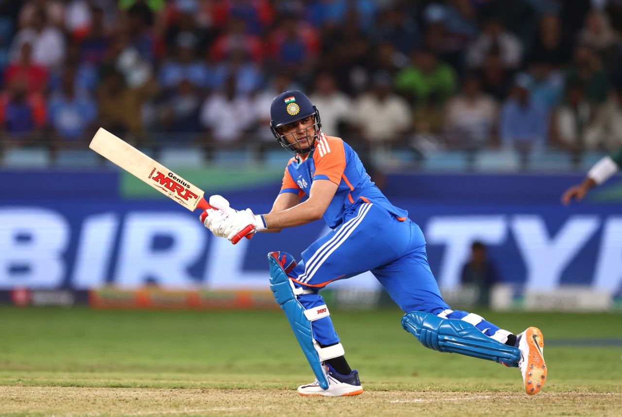 Shubman Gill got off to a flying start, India vs Pakistan, Super Fours, Asia Cup, Dubai, September 21, 2025