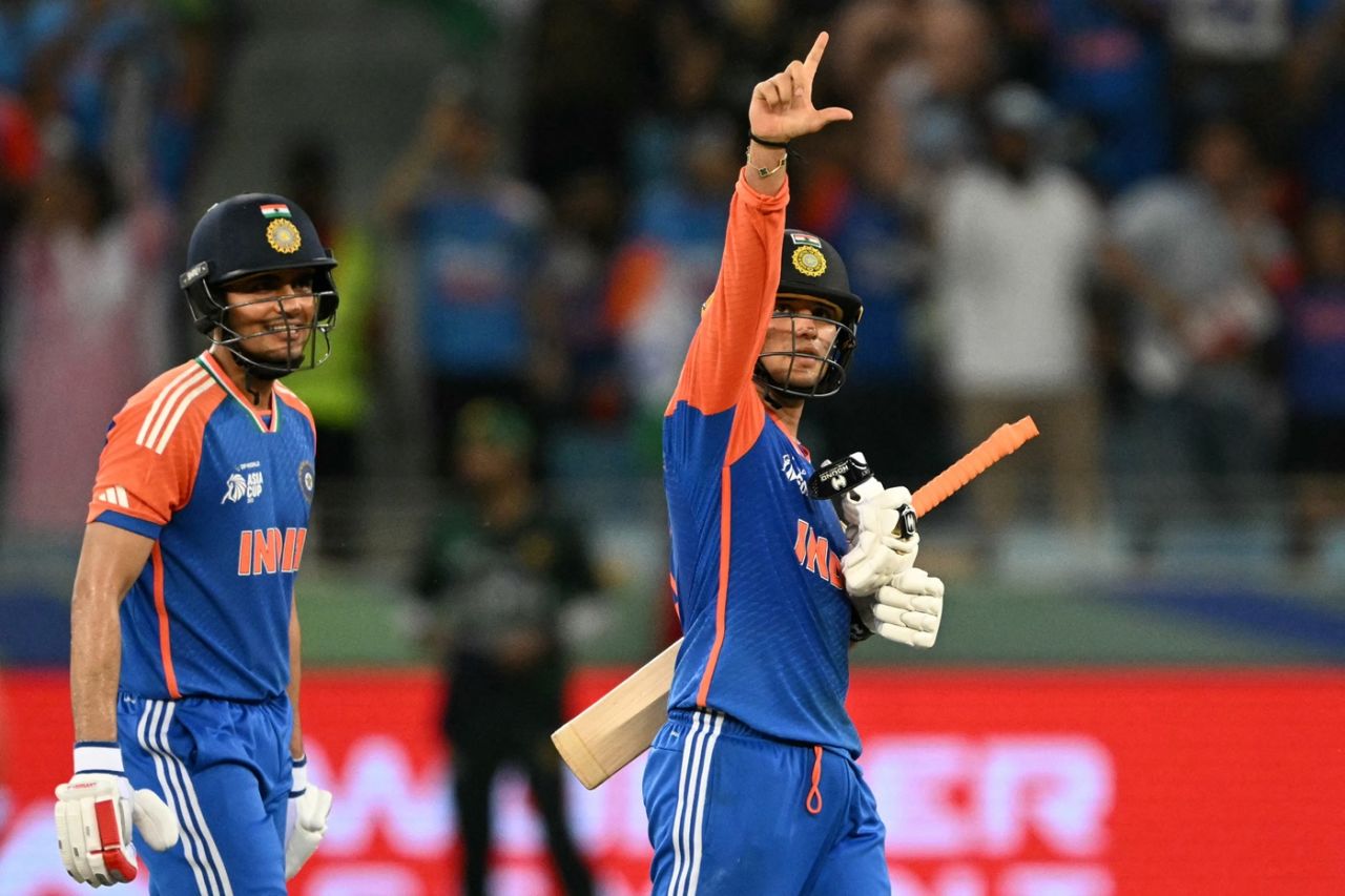 Abhishek Sharma top-scored with 74, India vs Pakistan, Super Fours, Asia Cup, Dubai, September 21, 2025