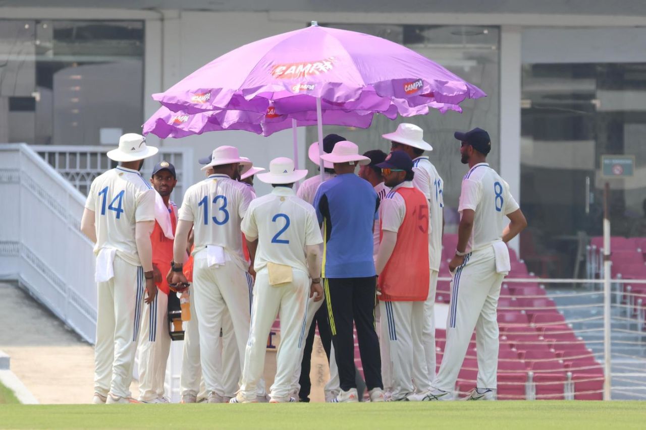 The heat was stifling in Lucknow, India A vs Australia A, 2nd unofficial Test, 1st day, Lucknow, September 23, 2025