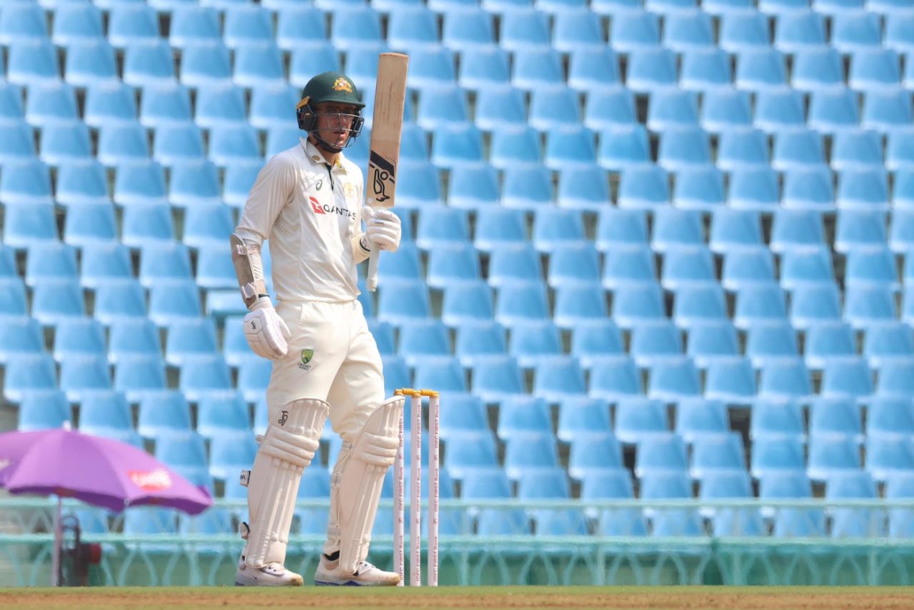 Todd Murphy brought up a half-century, India A vs Australia A, 2nd unofficial Test, 2nd day, Lucknow, September 24, 2025