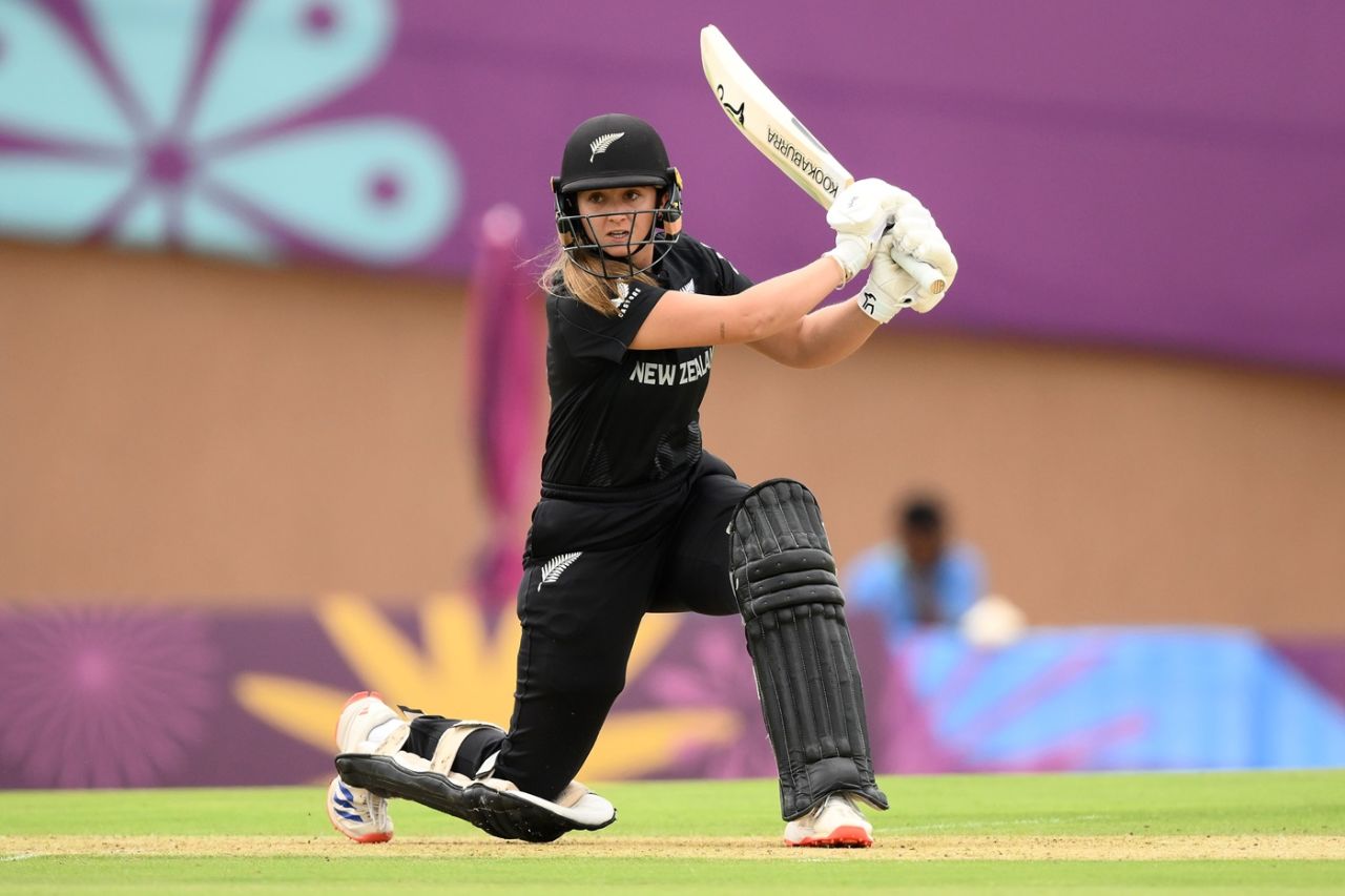 Isabella Gaze's unbeaten 101 lifted New Zealand to 273, India A vs New Zealand, ICC Women's World Cup warm-up, Bengaluru, September 25, 2025 