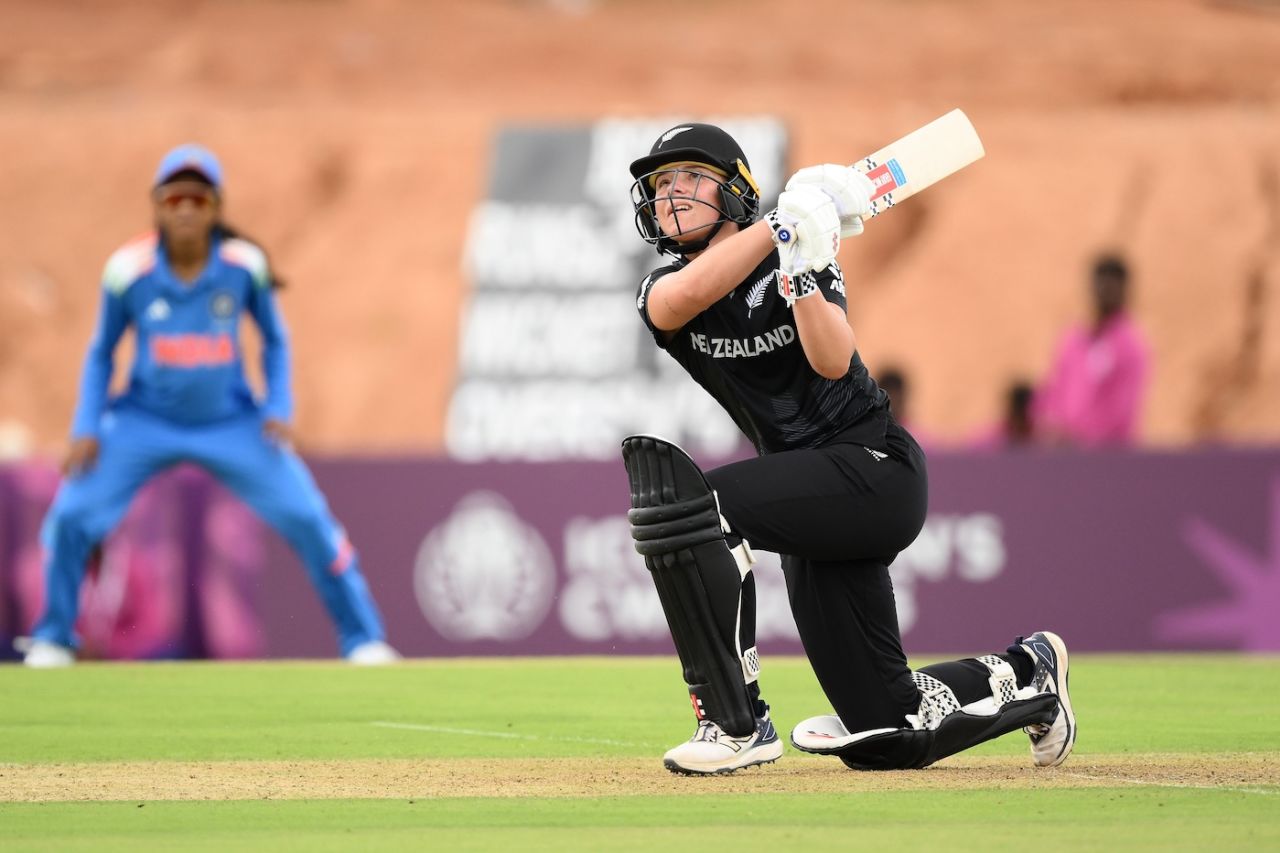 Jess Kerr scored a-run-a-ball 36, India A vs New Zealand, ICC Women's World Cup warm-up, Bengaluru, September 25, 2025
