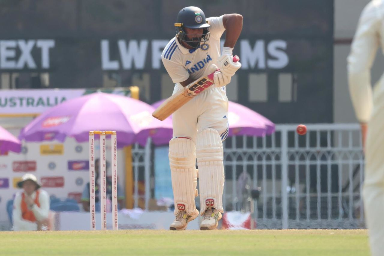 Narayan Jagadeesan fell in the thirties in both innings, India A vs Australia A, 2nd unofficial Test, 3rd day, Lucknow, September 25, 2025