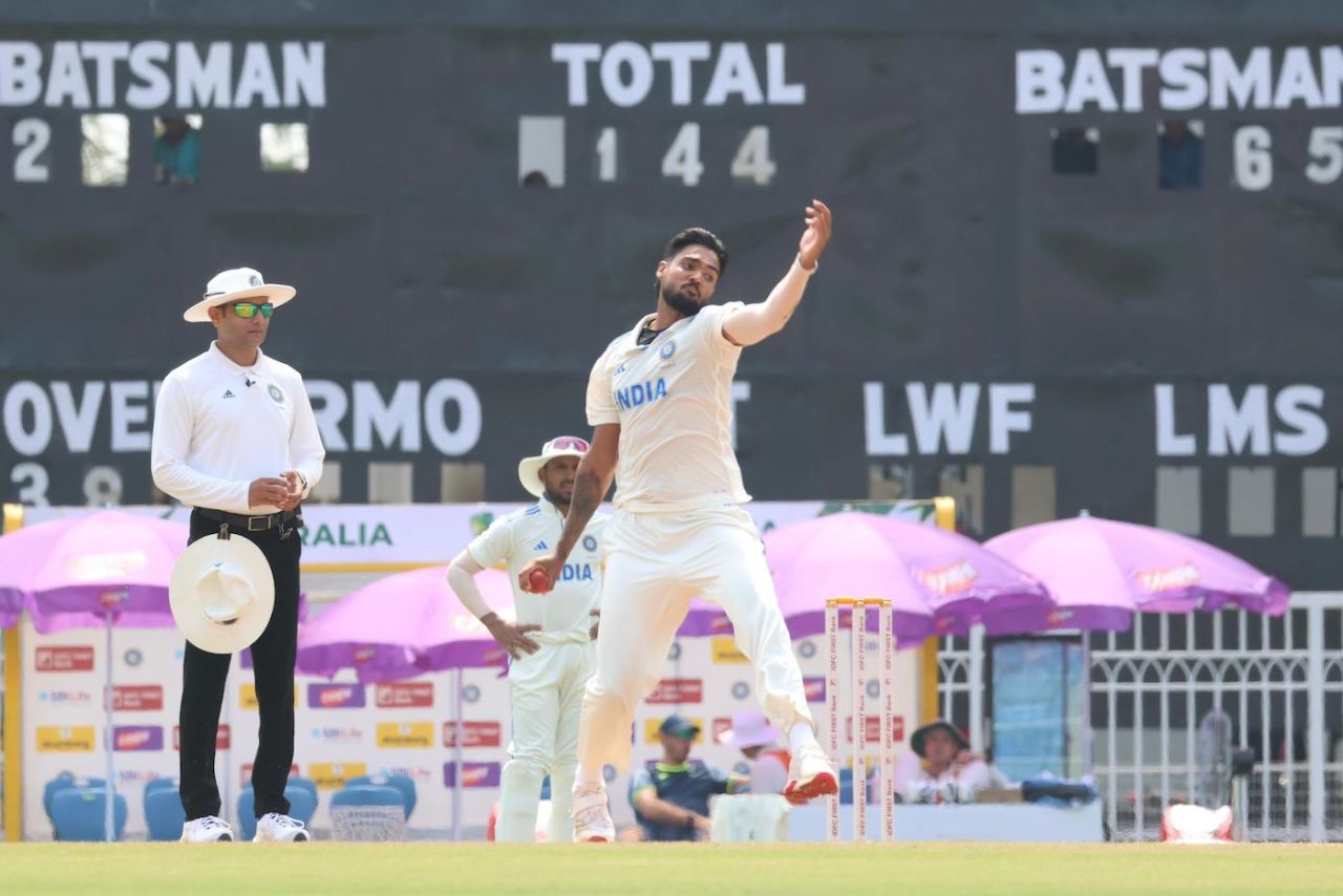 Gurnoor Brar got a three-for in the second innings, India A vs Australia A, 2nd unofficial Test, 3rd day, Lucknow, September 25, 2025