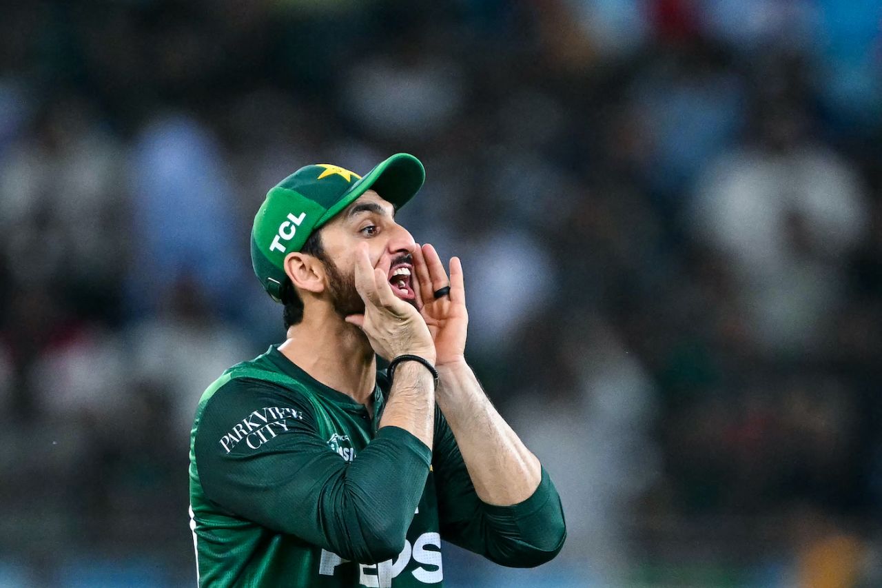You can almost hear Salman Agha through the picture, Bangladesh vs Pakistan, Men's T20 Asia Cup, Dubai, September 25, 2025