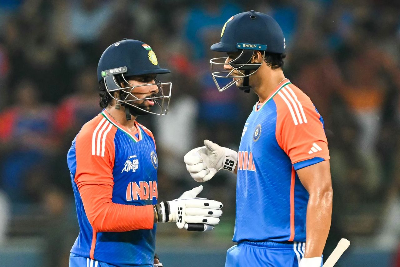 Tilak Varma and Shivam Dube's brisk stand lifted India, India vs Pakistan, Asia Cup final, Dubai, September 28, 2025
