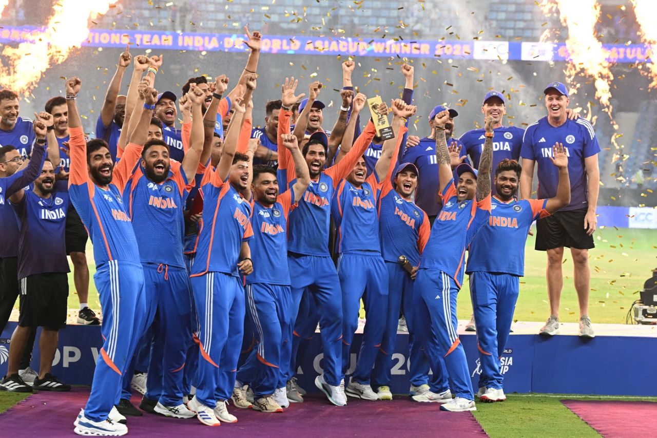 India won their ninth Asia Cup title, India vs Pakistan, Asia Cup final, Dubai, September 28, 2025