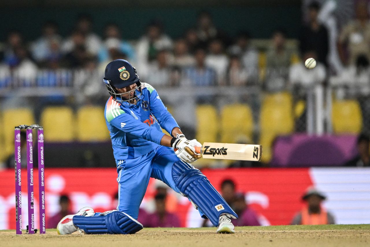 Sneh Rana played a cameo at the death, India vs Sri Lanka, Women's ODI World Cup, Guwahati, September 30, 2025
