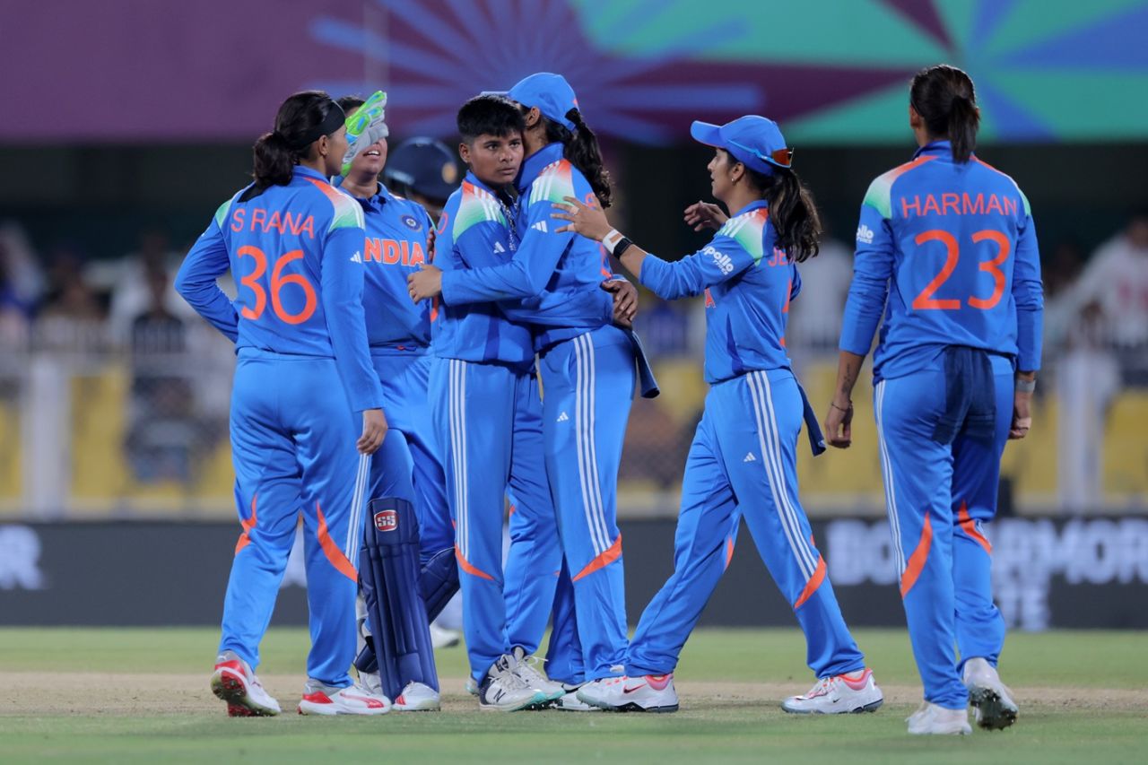 Kranti Goud struck early, India vs Sri Lanka, Women's ODI World Cup, Guwahati, September 30, 2025