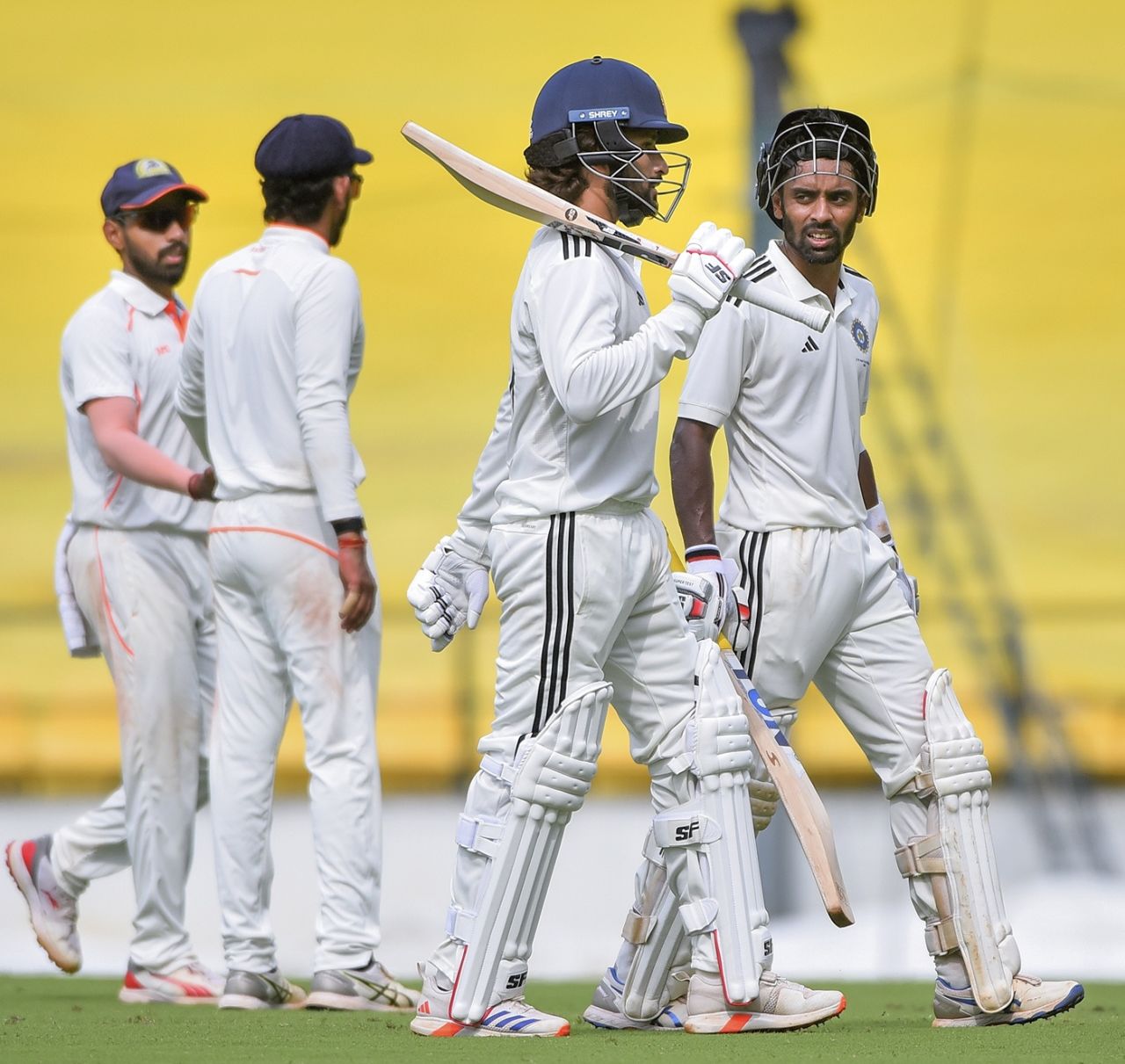 Rajat Patidar and Ruturaj Gaikwad took the side past 100, Vidarbha vs Rest of India, Nagpur, Irani Cup, 2nd day, October 2, 2025