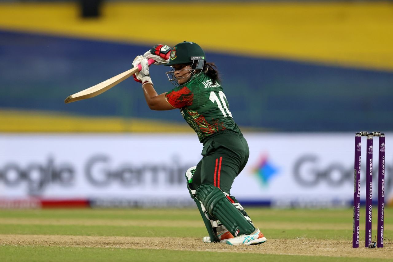 Rubya Haider played steadily on debut, Bangladesh vs Pakistan, Women's ODI World Cup, Colombo, October 2, 2025