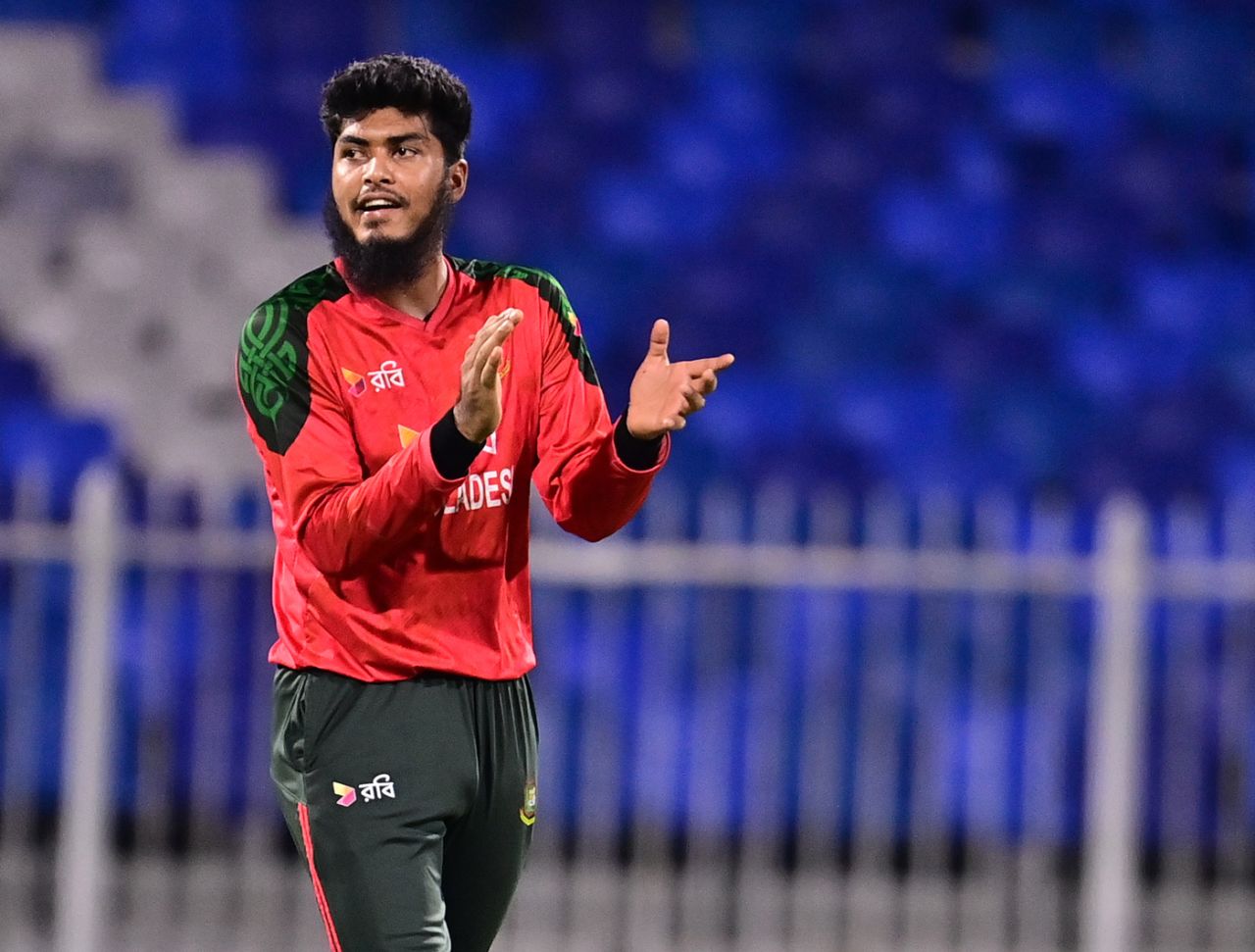 Rishad Hossain took two wickets, Afghanistan vs Bangladesh, 1st T20I, Sharjah, October 2, 2025