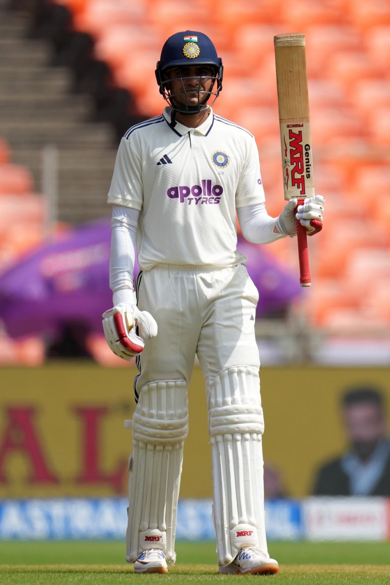 Shubman Gill brought up a half-century, India vs West Indies, 1st Test, Ahmedabad, 2nd day, October 3, 2025