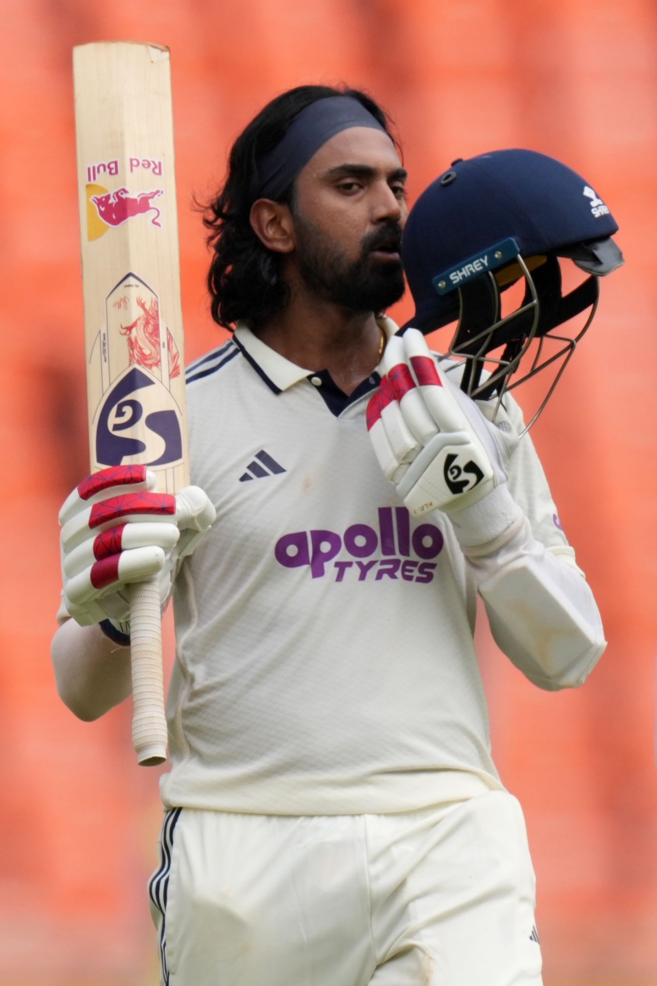KL Rahul brought up his second Test century at home, India vs West Indies, 1st Test, Ahmedabad, 2nd day, October 3, 2025
