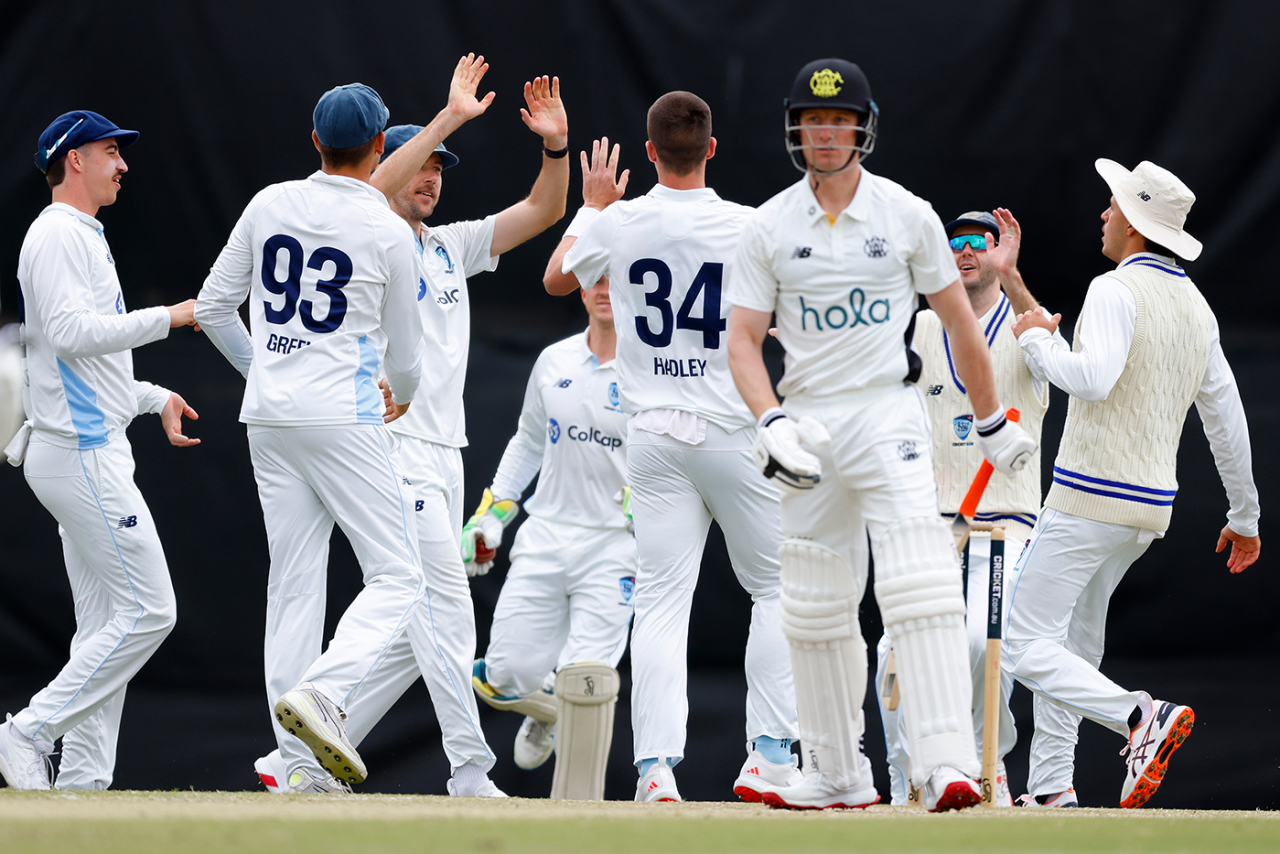 Cameron Bancroft fell cheaply in Western Australia's chase, Western Australia vs New South Wales, Sheffield Shield, WACA, October 7, 2025