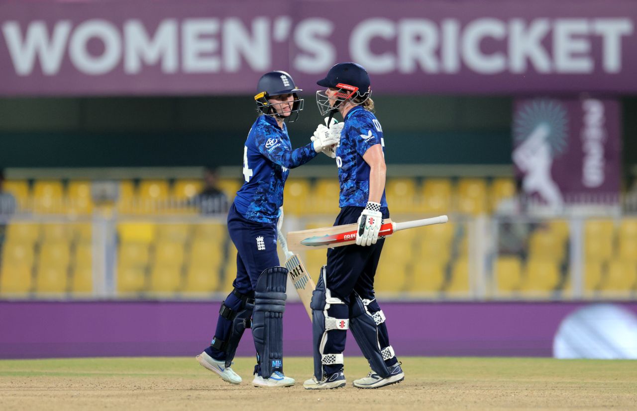 Charlie Dean and Heather Knight's partnership was the biggest of the match, Bangladesh vs England, Women's ODI World Cup, Guwahati, October 7, 2025
