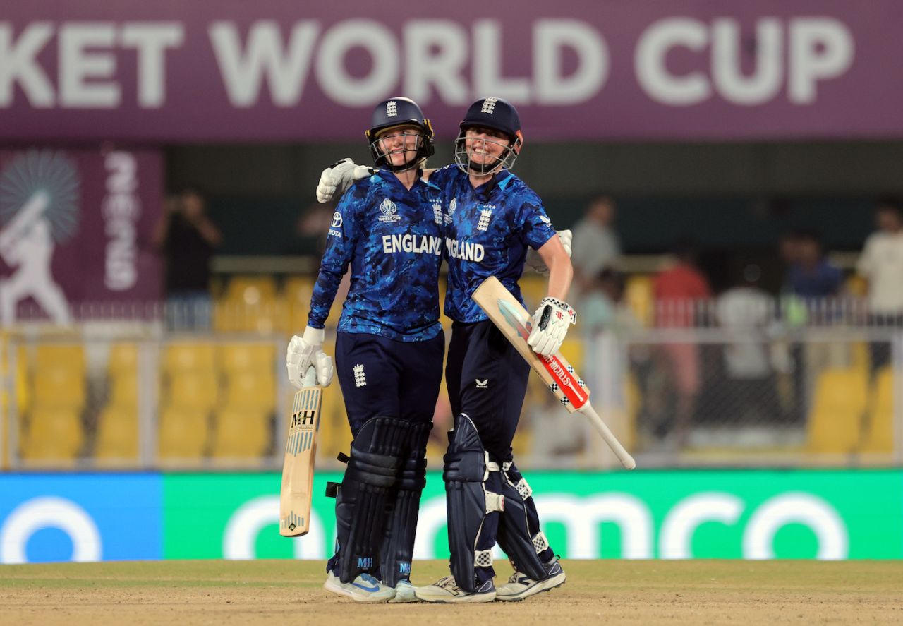 Charlie Dean and Heather Knight took England home, Bangladesh vs England, Women's ODI World Cup, Guwahati, October 7, 2025