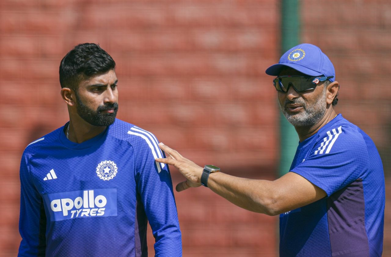 N Jagadeesan has a chat with Sitanshu Kotak, Delhi, October 9, 2025