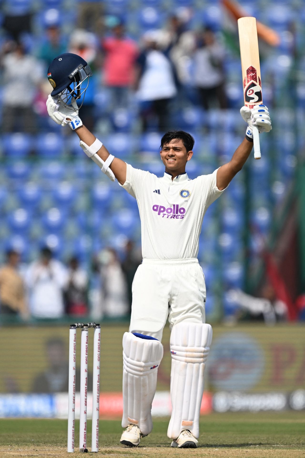 Yashasvi Jaiswal brought up his seventh Test century, India vs West Indies, 2nd Test, Delhi, 1st day, October 10, 2025