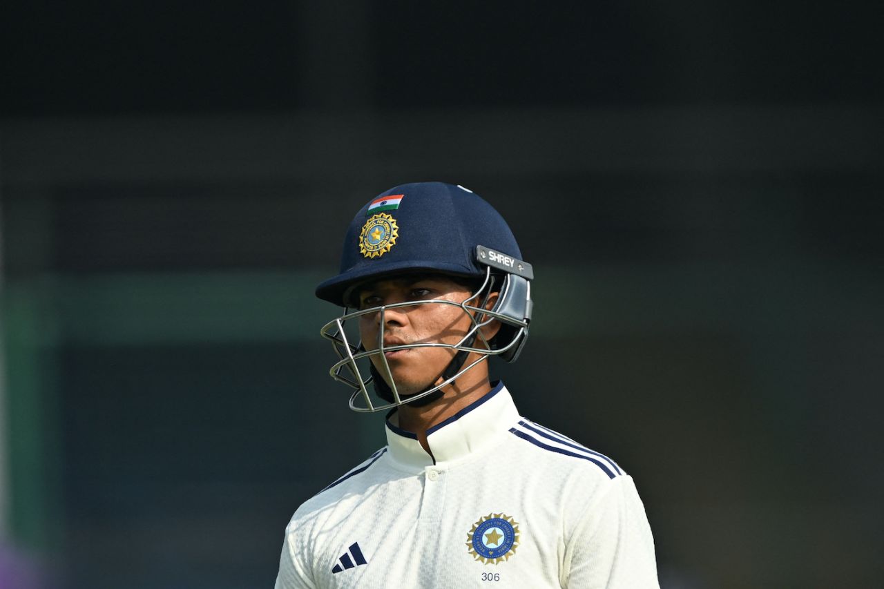 Yashasvi Jaiswal experiences that unrelatable, aspirational feeling of being run out for 175 after having batted like he was undismissable, India vs West Indies, 2nd Test, Delhi, 2nd day, October 11, 2025